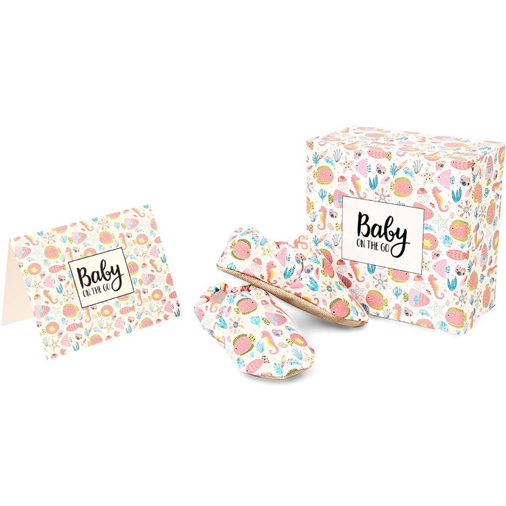 Baby On The Go First Steps Slip-On Baby Slipper, UnderTheSea